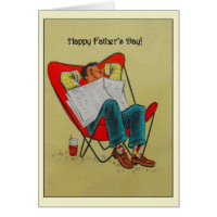 Vintage Father's Day Greeting Card