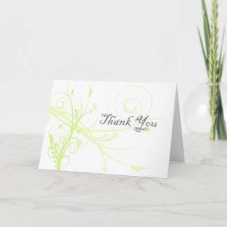 Vintage Fauna Thank You Card