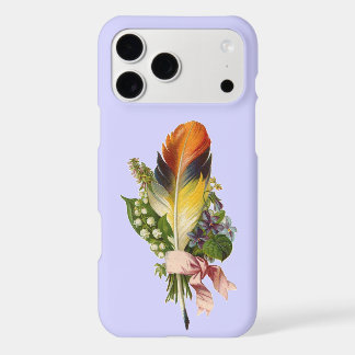 Vintage Feather Bouquet Iphone 18 Pro Max Case