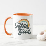 Vintage Feeling Good Rainbow Mug<br><div class="desc">Vintage Feeling Good Rainbow Mug</div>