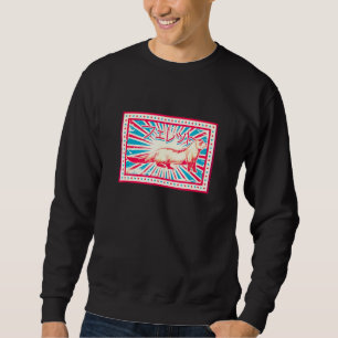 Vintage Ferret Owner Japanese Character Sweatshirt