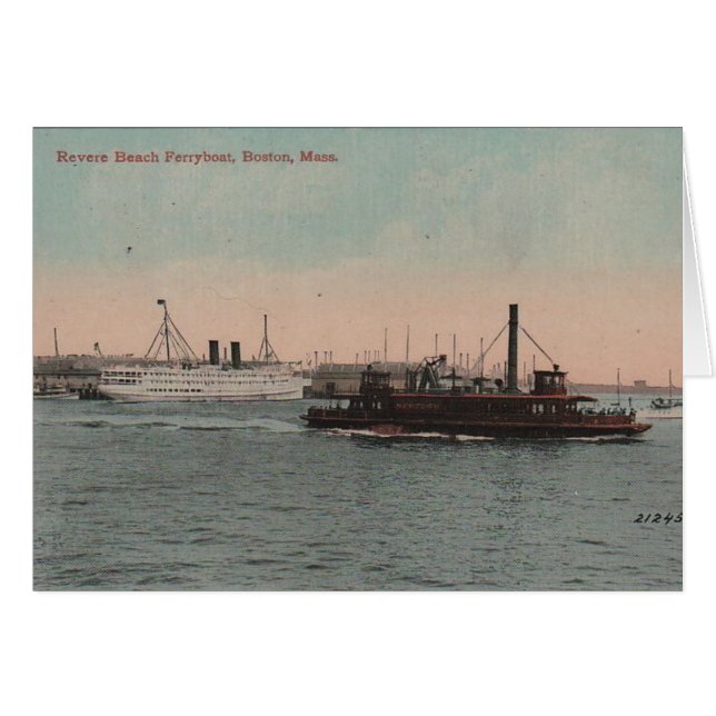 Vintage Ferry Newton 1913 Cards (Front Horizontal)