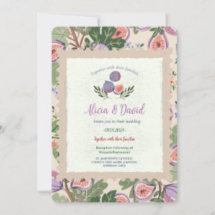 Vintage Fig Invitation