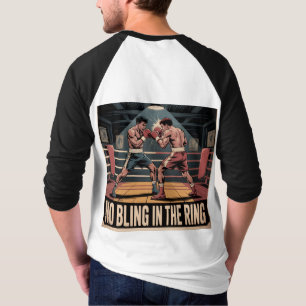 Vintage Fight Club - No Bling In The Ring T-Shirt