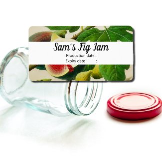 Vintage figs - personalized Jam  