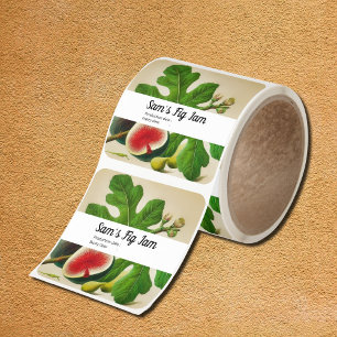 Vintage figs - personalized Jam labels