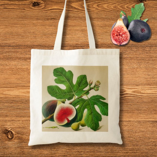 vintage figs  tote bag (Creator Uploaded)