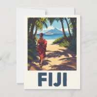 Vintage Fiji Tropical Island Travel