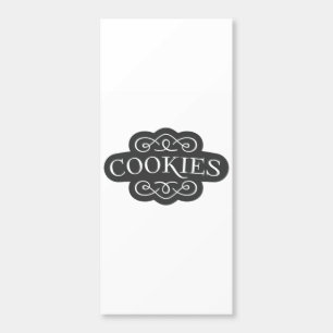 Vintage Filigree Cookies Bakery Emblem Design Hershey's Miniatures