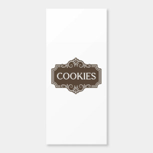 Vintage Filigree Cookies Bakery Emblem Design Hershey's Miniatures