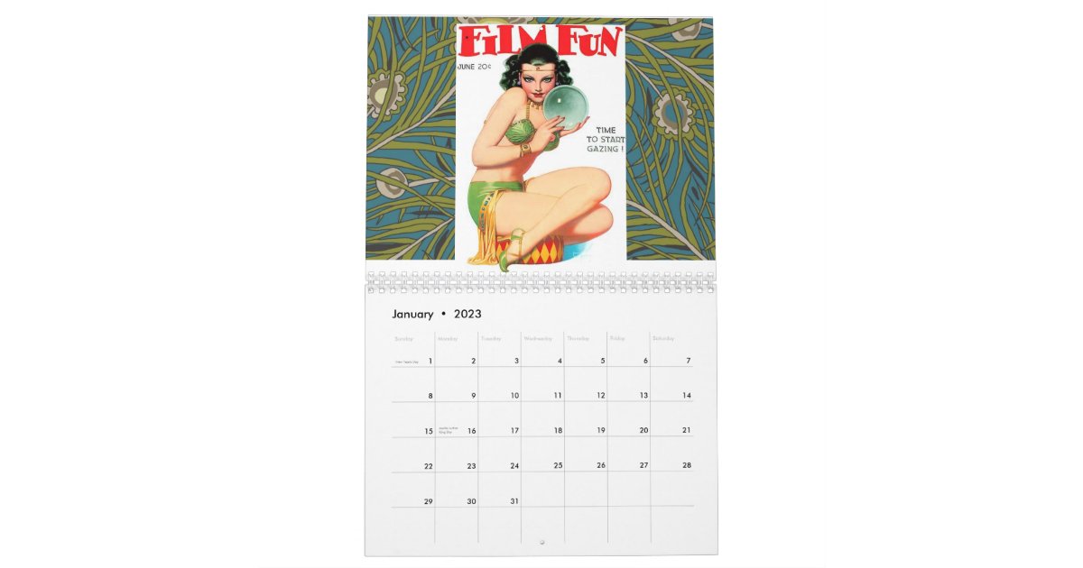 Wud Film Calendar Printable Calendar 2023