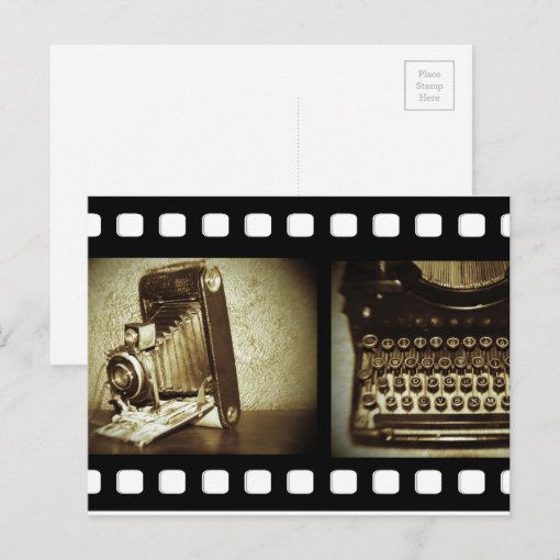Vintage Film Postcard | Zazzle