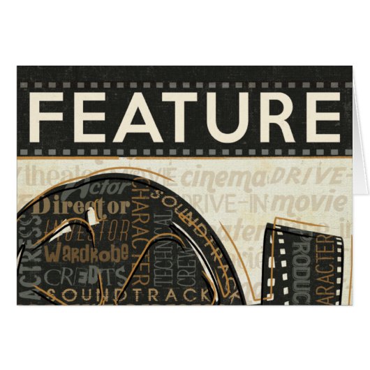 Vintage Film Reel (Front Horizontal)