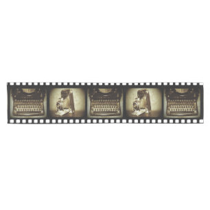Vintage Film Short Table Runner