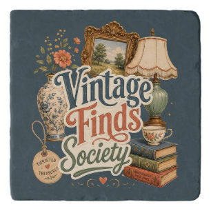 Vintage Finds Cottagecore Treasures Blue Trivet