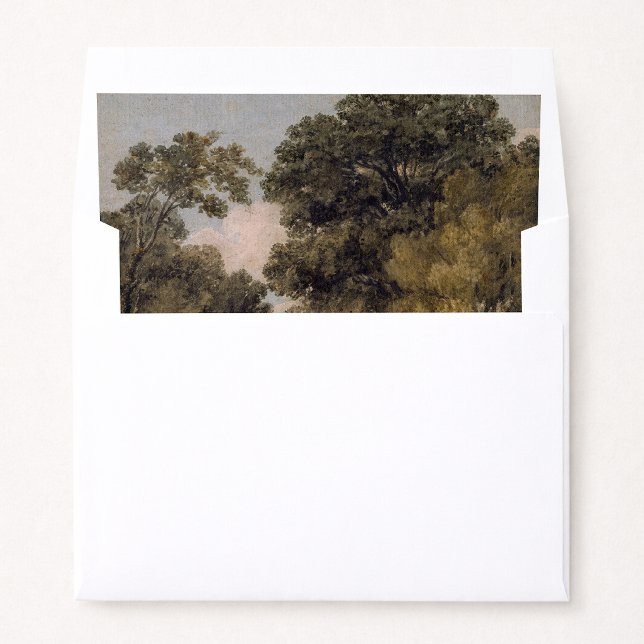 Vintage fine art landscape  rustic  envelope liner (Creator Uploaded)