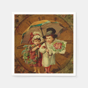 Vintage Fine Art Napkins