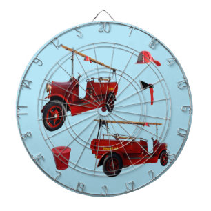 Vintage Fire Fighting Equipment, Dart Board
