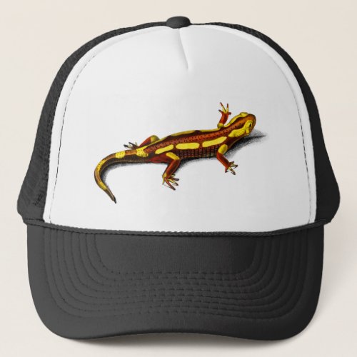 Vintage fire Salamander Trucker Hat