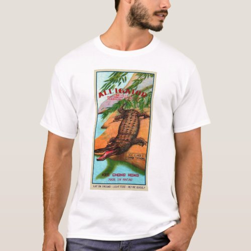 Vintage Firecrackers Alligator Brand T_Shirt