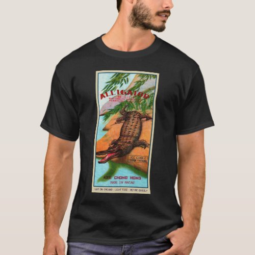 Vintage Firecrackers Alligator Brand T_Shirt