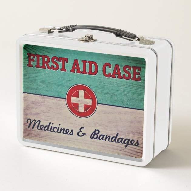 Antique first shop aid kit