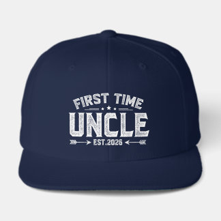 Vintage First Time Uncle est 2026 Soon To be Uncle Visor