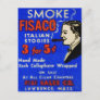 Vintage Fisaco Italian Cigars Three for Five Cents Postcard