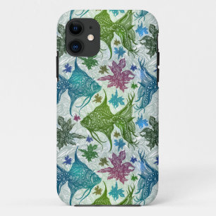 Vintage Fish Pattern iPhone 11 Case