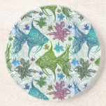 Vintage Fish Pattern Coaster
