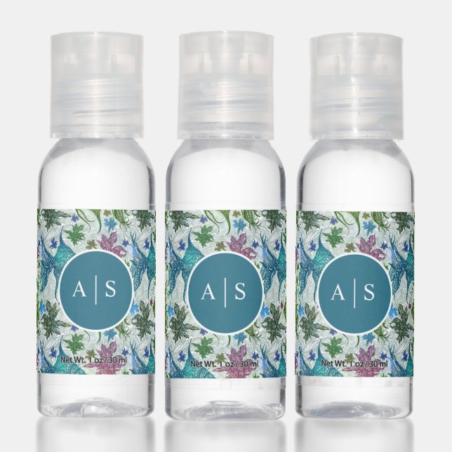 Vintage Fish Pattern Hand Sanitizer (Set)