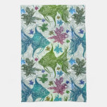 Vintage Fish Pattern Kitchen Towel