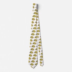 NEW Tropical Fish Scuba Diver Ocean Animal Necktie Neck Tie Sleeved  Renaissance 