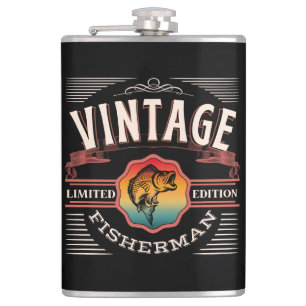 VINTAGE FISHERMAN LIMITED EDITION FLASK
