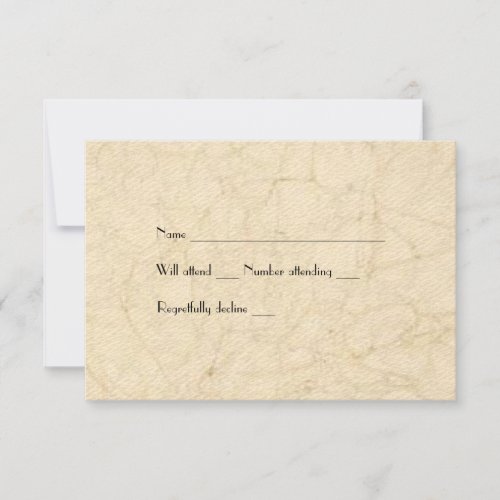 Vintage Fishermen Lovers Boat rsvp with envelopes