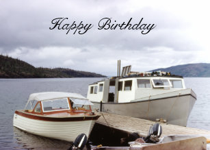 boating birthday cards zazzle
