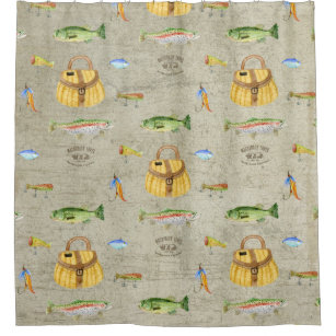 https://rlv.zcache.com/vintage_fishing_cabin_large_mouth_bass_trout_fish_shower_curtain-r841fed2287f5452f8b061307969c914a_jupph_307.jpg?rlvnet=1