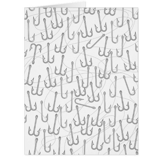 Vintage fishing hooks cards (Front)