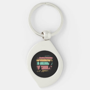 Vintage Fishing Keychain