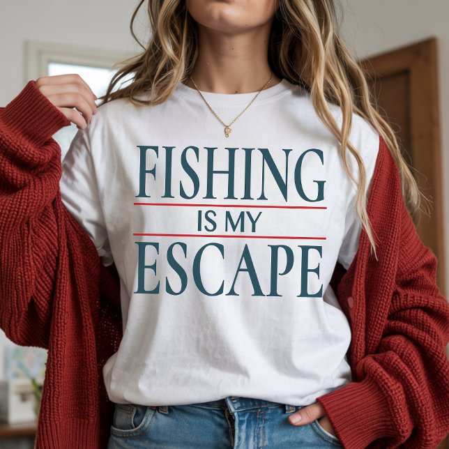 Vintage Fishing Shirt for Grandpa, dad & Fisherman (fishing shirt, fishing sweatshirt, fishing is my escape, vintage fishing shirt, fisherman shirt,)