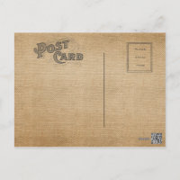 Vintage Fishing Tackle Box Postcard
