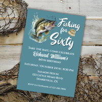 Vintage Fishing Themed 60th Birthday Party