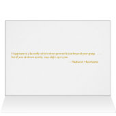 Vintage Five Butterflies - Card (Inside Horizontal (Top))