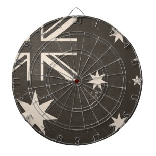 Vintage Flag Australia 3 Dartboard