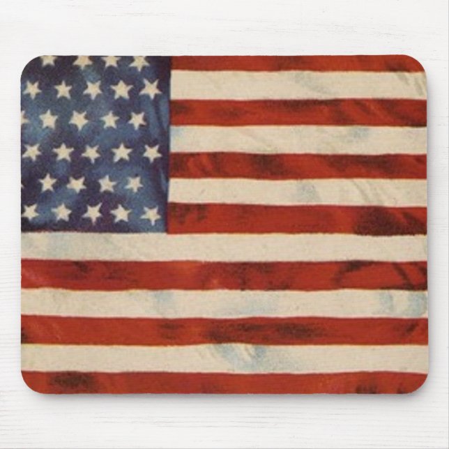 Vintage Flag - Mousepad (Front)