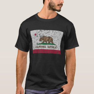 Vintage Flag of California State T-Shirt