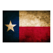 Vintage Flag of Texas