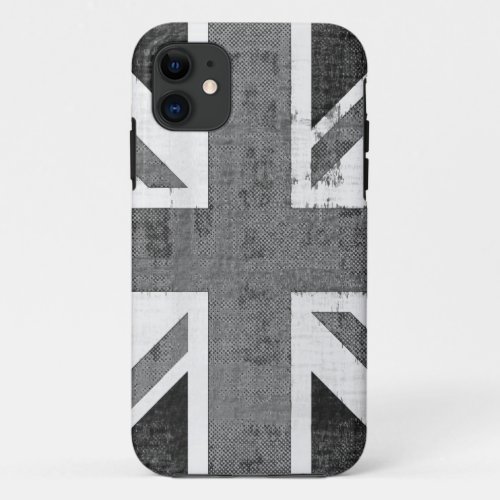 Vintage Flag United Kingdom 2 iPhone 11 Case