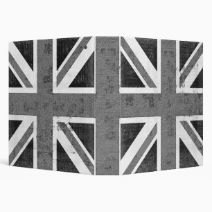 Vintage Flag United Kingdom Binders
