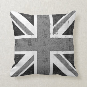 Vintage Flag United Kingdom Pillow